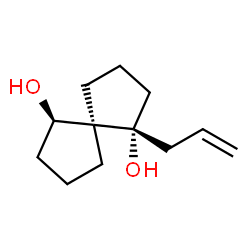 Spiro[4.4]nonane-1,6-diol, 1-(2-propenyl)-, (1R,5R,6R)-rel- (9CI)结构式