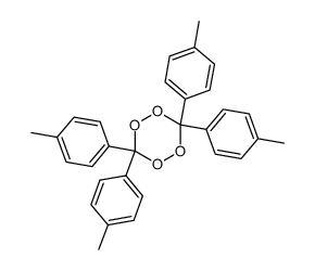 tetra-p-tolyl-[1,2,4,5]tetroxane Structure