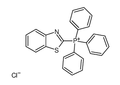 benzo[d]thiazol-2-yltriphenylphosphonium chloride Structure