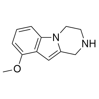 9-甲氧基-1,2,3,4-四氢吡嗪[1,2-a]吲哚图片