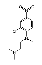 N'-(2-chloro-4-nitrophenyl)-N,N,N'-trimethylethane-1,2-diamine Structure