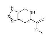 Methyl4,5,6,7-tetrahydro-3h-imidazo[4,5-c]pyridine-6-carboxylate structure