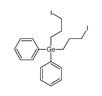 bis(3-iodopropyl)-diphenylgermane Structure