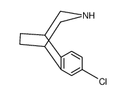 1,5-Ethano-1H-3-benzazepine, 7-chloro-2,3,4,5-tetrahydro Structure