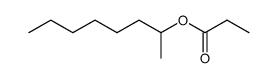 1-methylheptyl propionate Structure