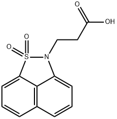 3-(1,1-二氧化-2H-萘并[1,8-CD]异噻唑-2-基)丙酸图片