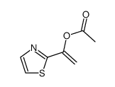 1-(thiazol-2-yl)vinyl acetate结构式