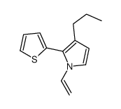 1-ethenyl-3-propyl-2-thiophen-2-ylpyrrole Structure