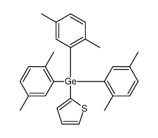 tris(2,5-dimethylphenyl)-thiophen-2-ylgermane Structure