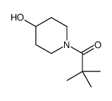 1-(4-hydroxypiperidin-1-yl)-2,2-dimethylpropan-1-one Structure