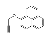 1-prop-2-enyl-2-prop-2-ynoxynaphthalene Structure