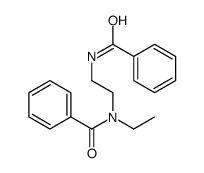 N-[2-[benzoyl(ethyl)amino]ethyl]benzamide Structure