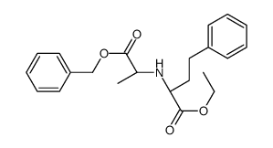 ethyl (2R)-2-[[(2R)-1-oxo-1-phenylmethoxypropan-2-yl]amino]-4-phenylbutanoate Structure