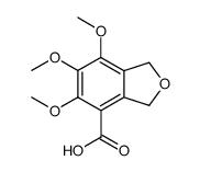 5,6,7-trimethoxy-phthalan-4-carboxylic acid结构式