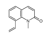 8-ethenyl-1-methyl-2(1H)-quinolinone Structure