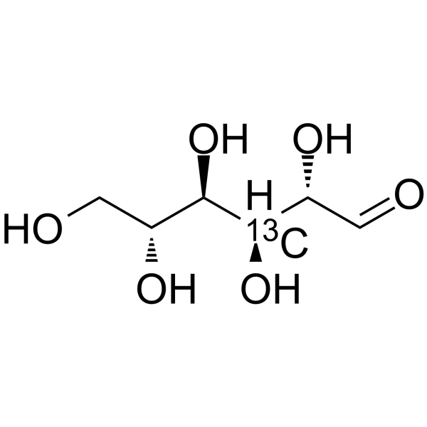 D-Mannose-13C-2 Structure