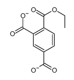 4-ethoxycarbonylbenzene-1,3-dicarboxylate结构式