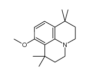 1,1,7,7-tetramethyl-8-methoxyjulolidine Structure