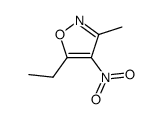 Isoxazole, 5-ethyl-3-methyl-4-nitro- (9CI) picture