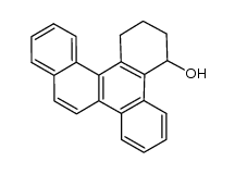 4-hydroxy-1,2,3,4-tetrahydrobenzo[g]chrysene结构式