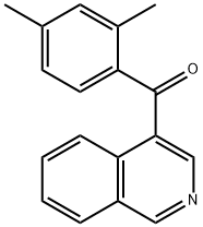 (2,4-二甲基苯基)(异喹啉-4-基)甲酮结构式