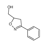 [(5R)-3-phenyl-4,5-dihydro-1,2-oxazol-5-yl]methanol Structure