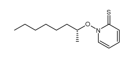 (R)-N-(oct-2-yloxy)-pyridine-2(1H)-thione Structure