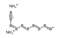 diazanium,λ1-boranyl-[[[[[[(λ1-boranyl-λ2-boranyl)-λ2-boranyl]-λ2-boranyl]-λ2-boranyl]-λ2-boranyl]-λ2-boranyl]-λ2-boranyl]boron结构式