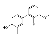 4-(2-fluoro-3-methoxyphenyl)-2-methylphenol Structure