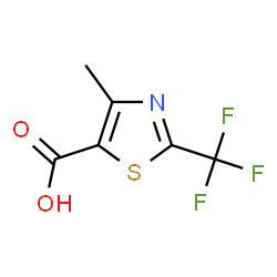 4-METHYL-2-TRIFLUOROMETHYL-THIAZOLE-5-CARBOXYLIC ACID structure