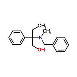 2-(N-Benzyl-N-Methyl)amino-2-phenylbutanol structure