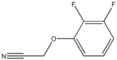 2-(2,3-difluorophenoxy)acetonitrile Structure