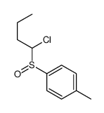 1-(1-chlorobutylsulfinyl)-4-methylbenzene结构式