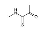 Pyruvamide, N-methyl-1-thio- (8CI)结构式