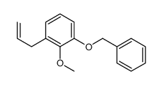 2-methoxy-1-phenylmethoxy-3-prop-2-enylbenzene Structure