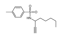 4-methyl-N-oct-1-yn-3-ylbenzenesulfonamide Structure