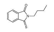 2-butyl-3-thioxo-isoindolin-1-one结构式