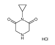 1-Cyclopropyl-2,6-Piperazinedione Hydrochloride picture