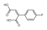 β-Carboxy-4-fluor-zimtsaeure结构式