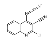 3-Quinolinecarbonitrile,4-azido-2-chloro- Structure