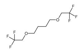 1,4-bis(2,2,2-trifluoroethoxy)butane Structure