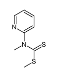 Carbamodithioic acid, methyl-2-pyridinyl-, methyl ester (9CI) structure