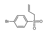 1-bromo-4-prop-2-enylsulfonylbenzene Structure