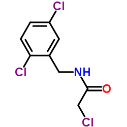 2-Chloro-N-(2,5-dichlorobenzyl)acetamide结构式