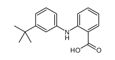 2-(3-TERT-BUTYL-PHENYLAMINO)-BENZOIC ACID Structure