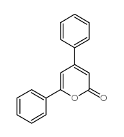 4,6-diphenyl-2-pyrone Structure