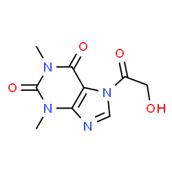 1H-Purine-2,6-dione,3,7-dihydro-7-(hydroxyacetyl)-1,3-dimethyl- (9CI) picture