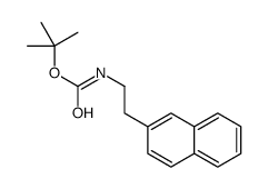 tert-butyl N-(2-naphthalen-2-ylethyl)carbamate Structure