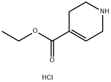 乙基 1,2,3,6-四氢吡啶-4-甲酸基酯盐酸结构式