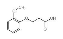 3-(2-甲氧基苯氧基)丙酸图片